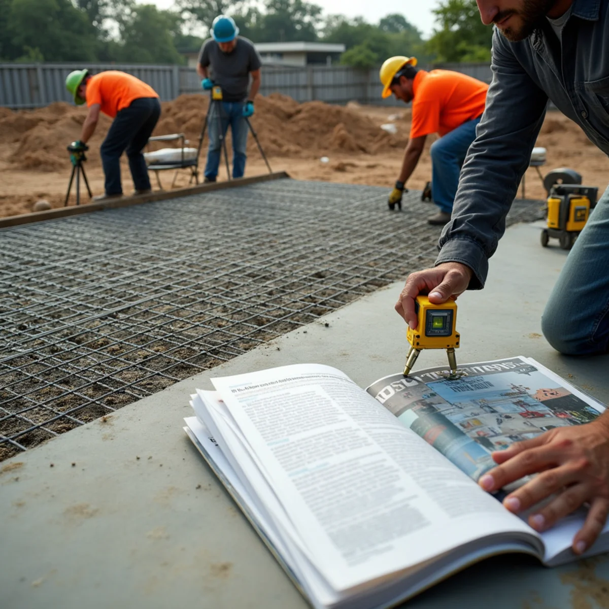 Commercial concrete flatwork installation San Antonio TX